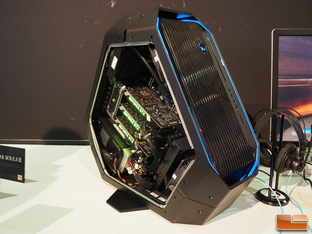 OVERCLOCK Your Expectations support for two Alienware-defined overclocking modes available